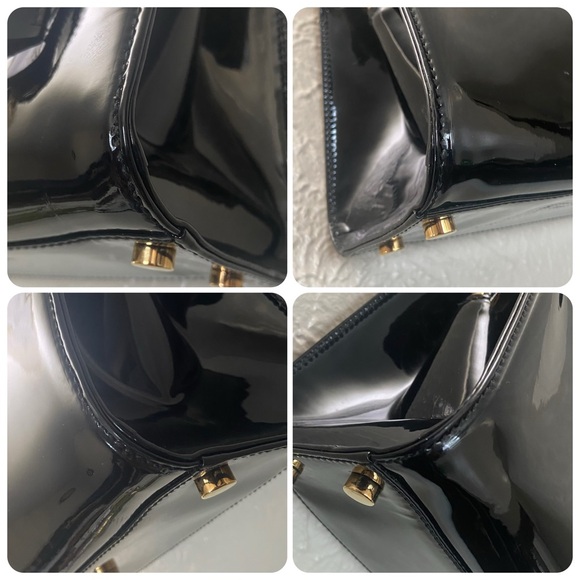 EC YSL PATENT LEATHER BAG - Picture 14 of 16